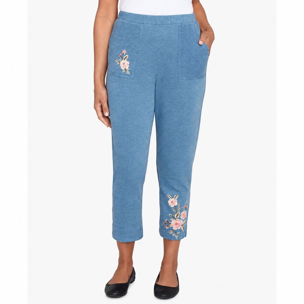 Alfred Dunner Casual Fridays Ankle Pants Size LP NWT